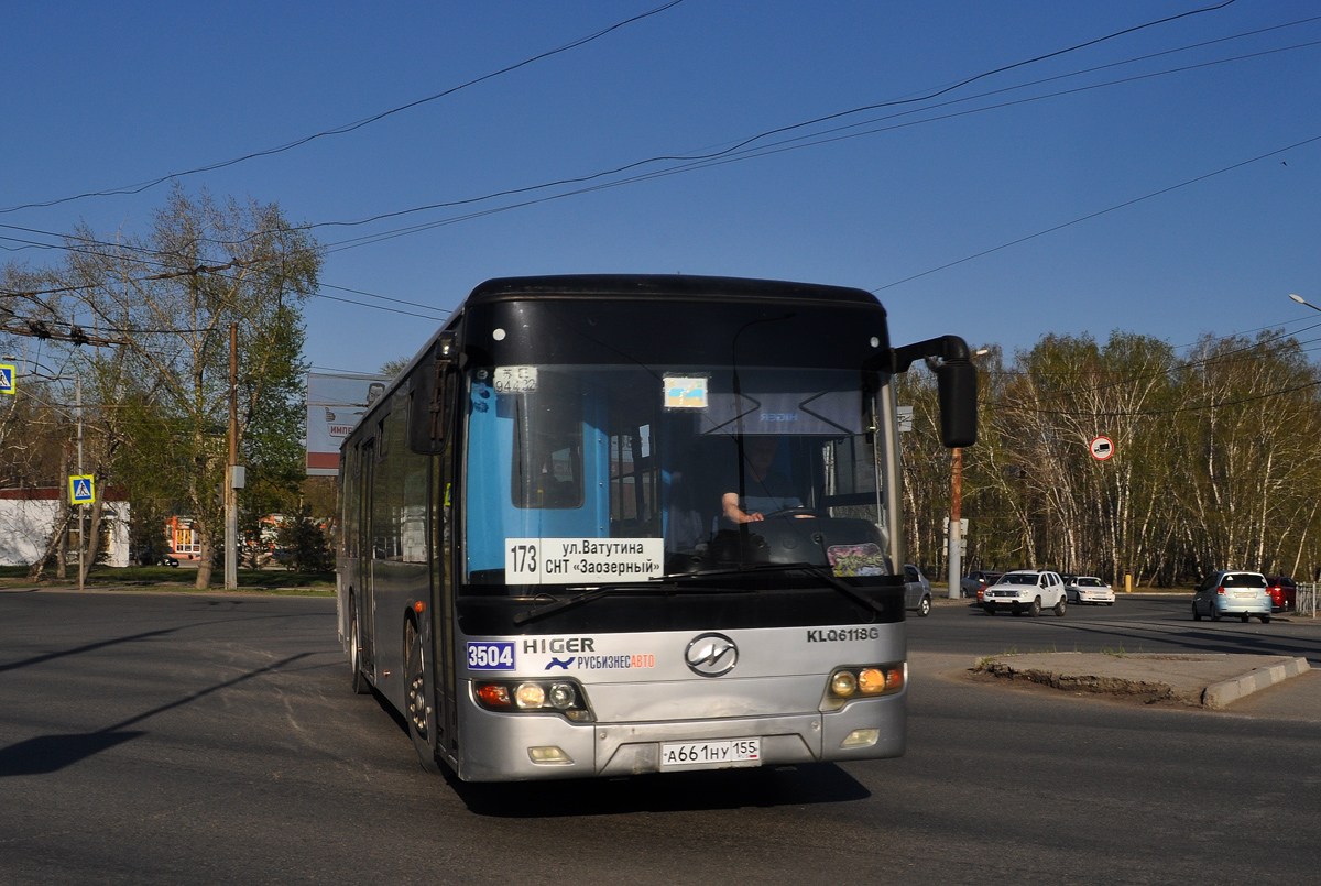 Омская область, Higer KLQ6118GQ № 3504