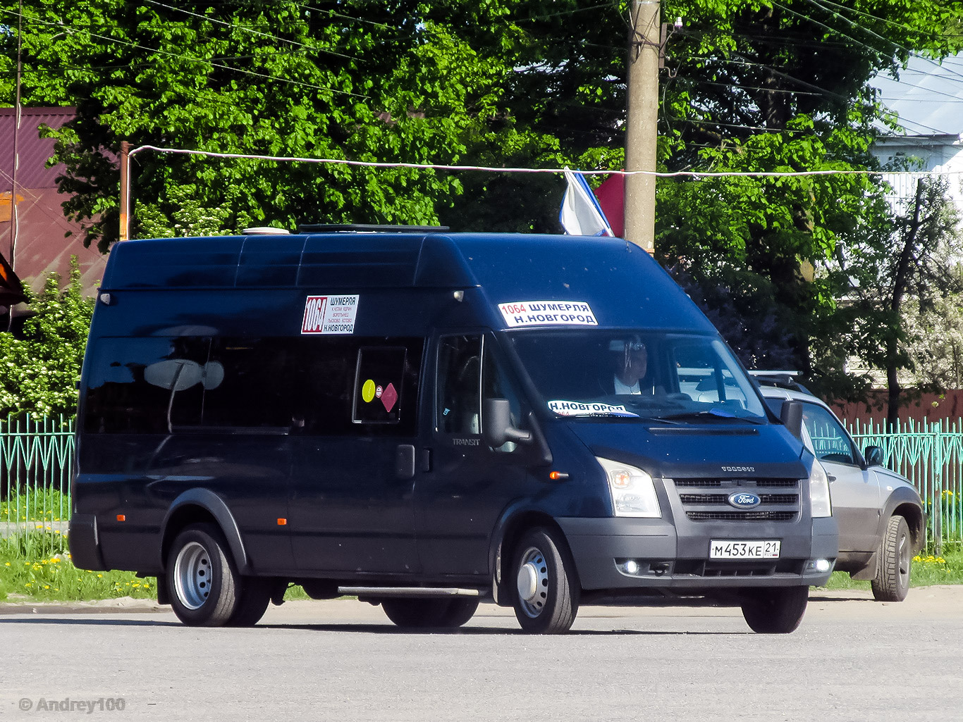 Чувашия, Sollers Bus B-BF (Ford Transit) № М 453 КЕ 21