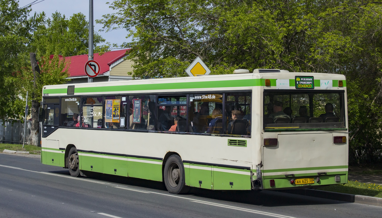 Altayskiy kray, Mercedes-Benz O405N # АН 625 22