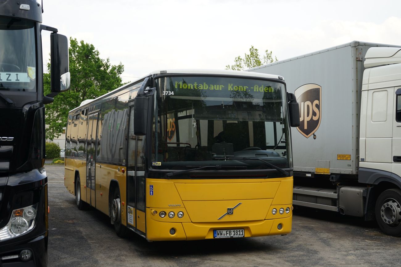 Рейнланд-Пфальц, Volvo 8700LE № WW-FB 1811