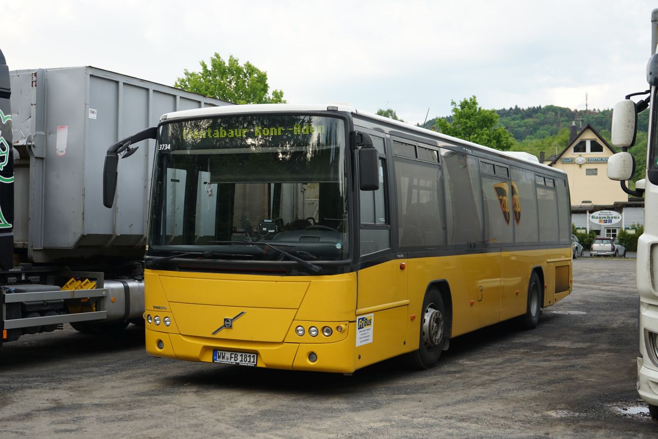 Рейнланд-Пфальц, Volvo 8700LE № WW-FB 1811