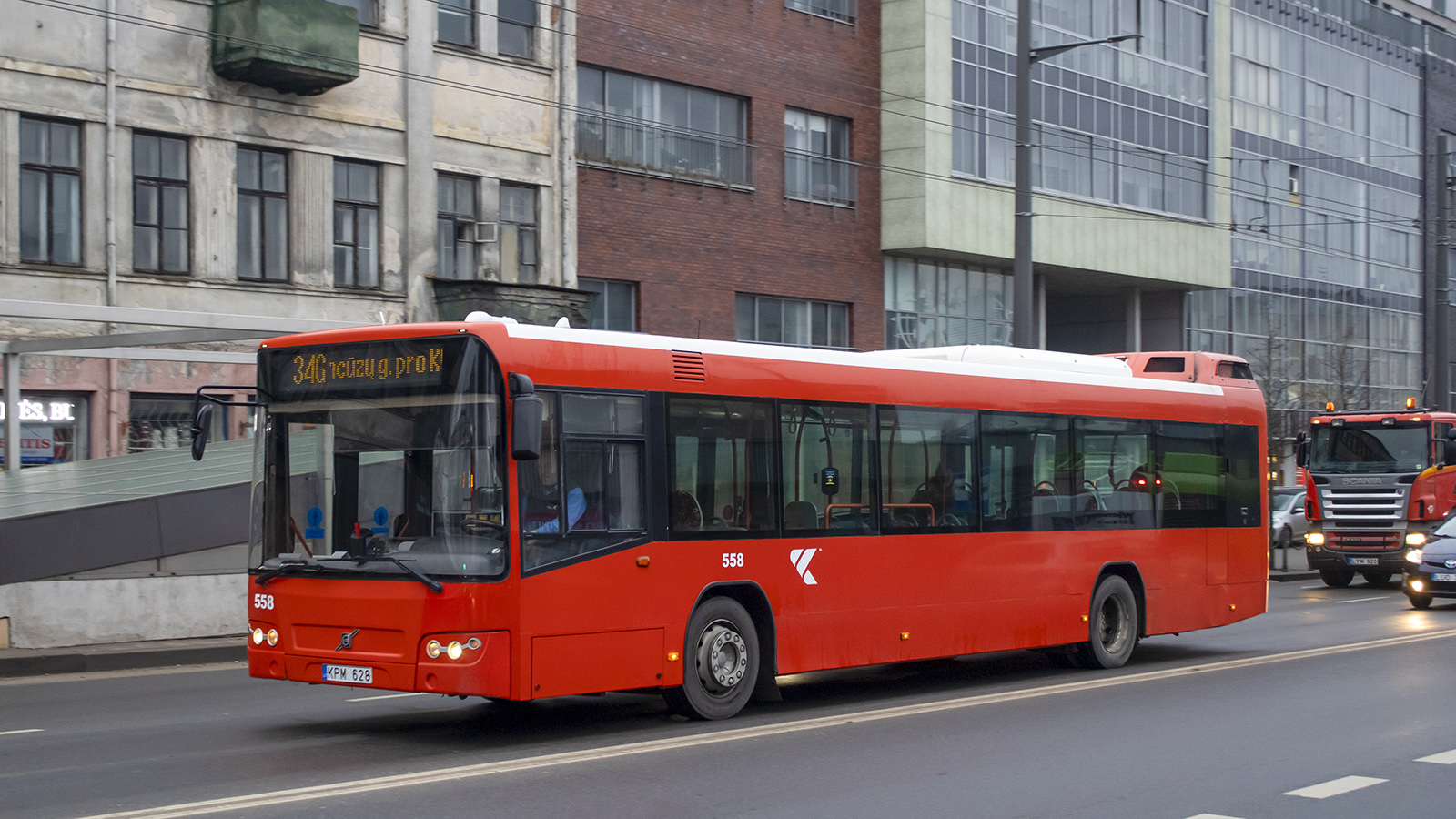 Lithuania, Volvo 7700 # 558