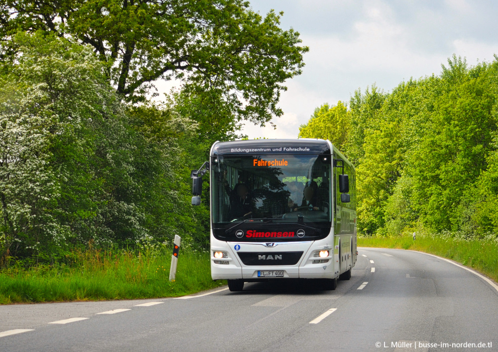 Шлезвиг-Гольштейн, MAN R60 Lion's Intercity ÜL330 № FL-FT 400