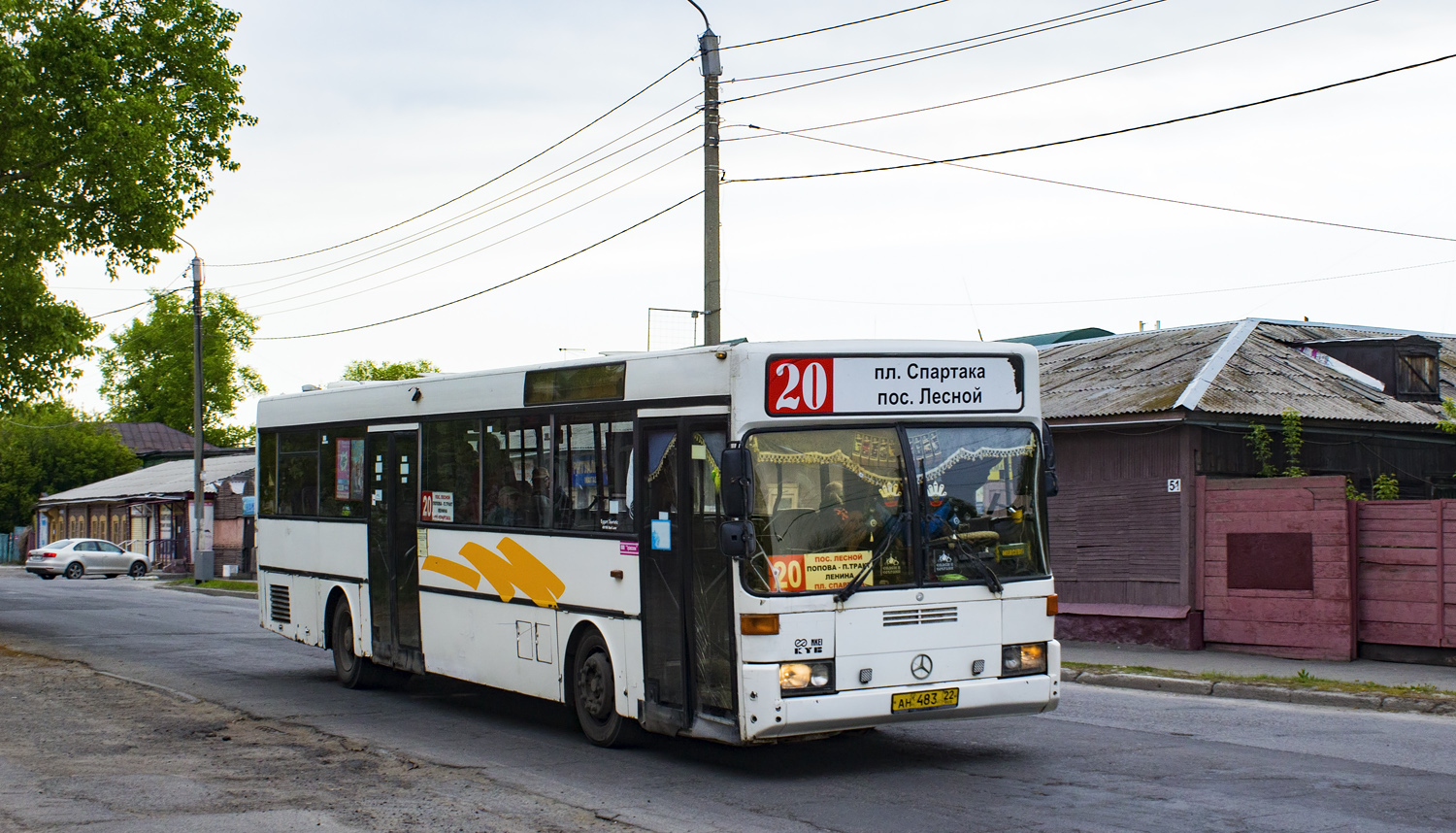 Алтайский край, Mercedes-Benz O405 № АН 483 22