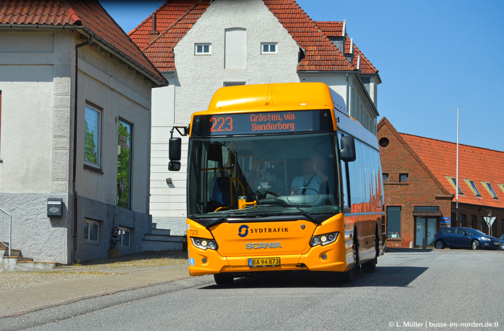 Дания, Scania Citywide LE № 723