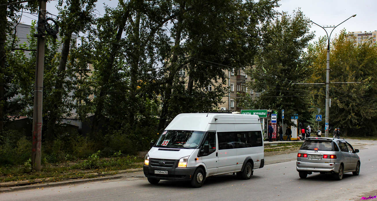 Новосибирская область, Ford Transit [RUS] (Z6F.ESF.) № Т 758 МА 55