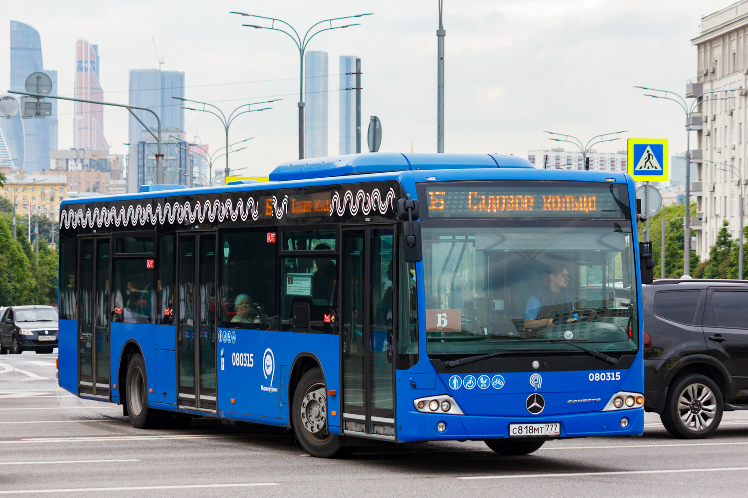 Москва, Mercedes-Benz Conecto II № 080315