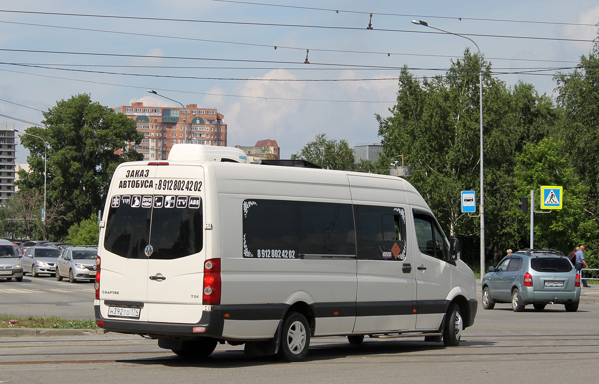 Челябинская область, Луидор-223302 (Volkswagen Crafter) № Н 392 ТО 174