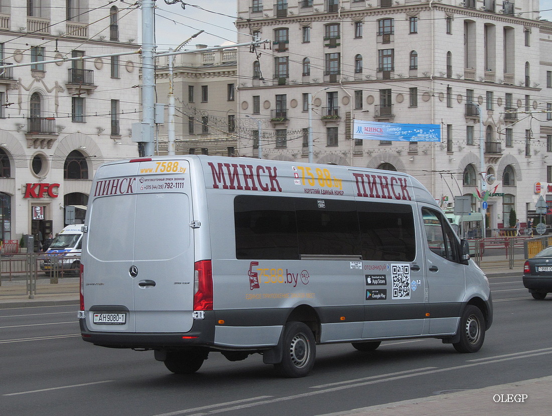Брестская область, (модель неизвестна) № АН 9080-1