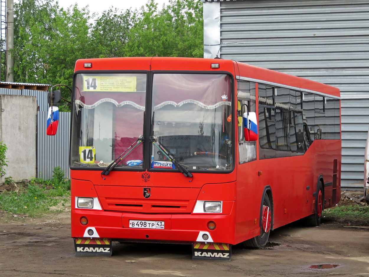 Кировская область, НефАЗ-5299-30-22 № В 498 ТР 43