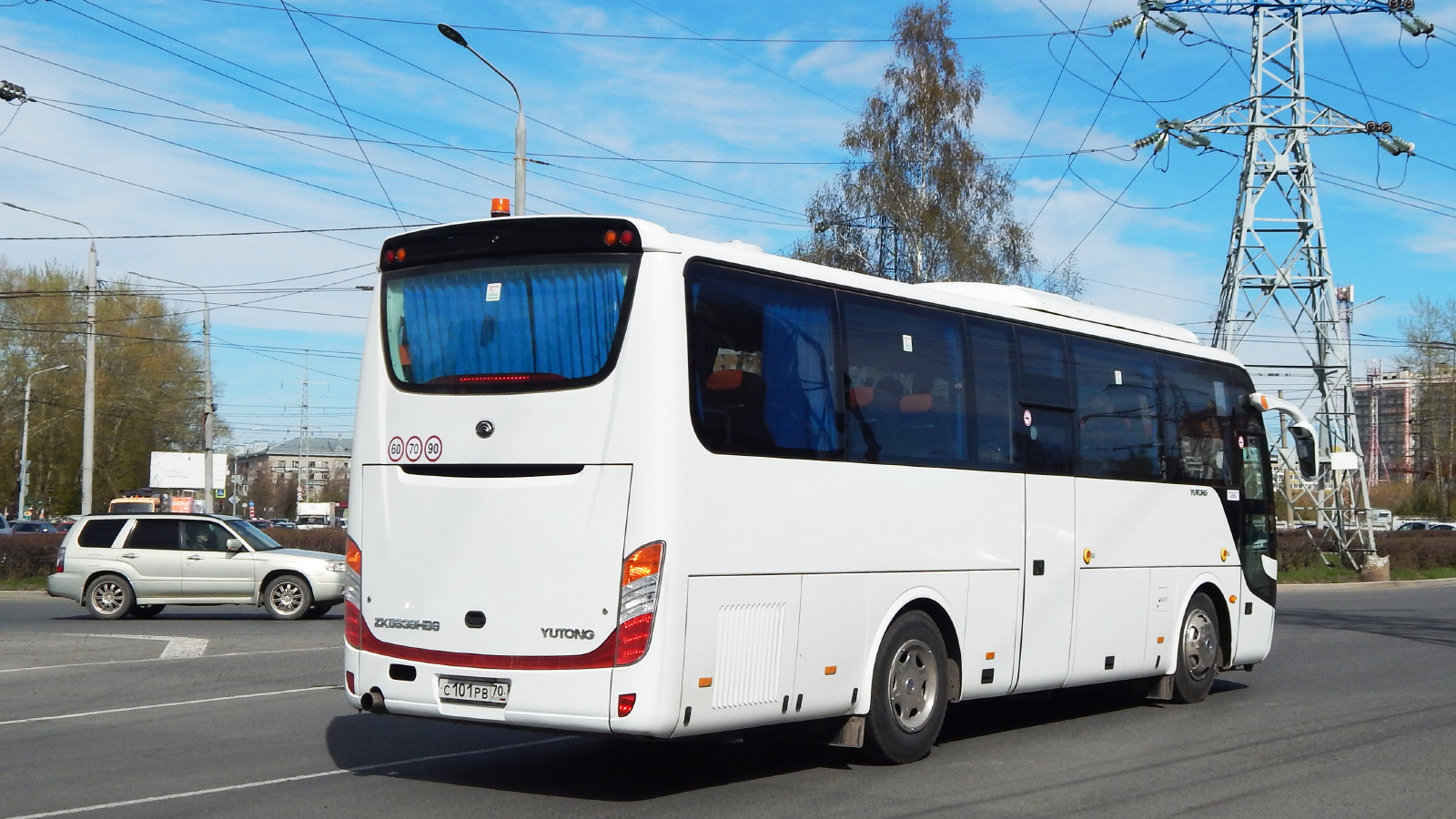 Томская область, Yutong ZK6938HB9 № С 101 РВ 70