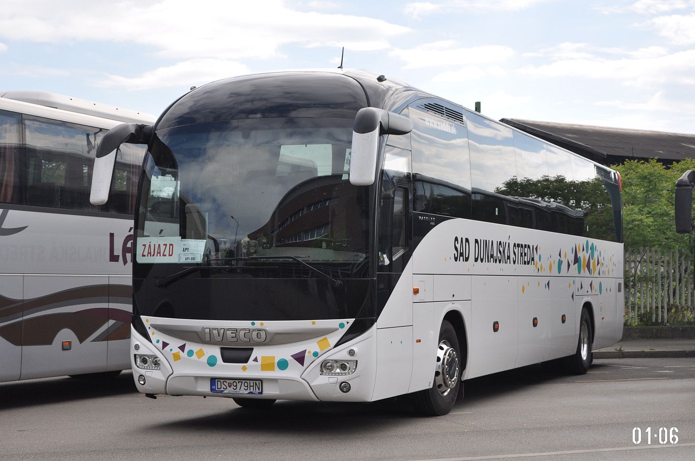 Словакия, IVECO Magelys PRO 12.8M № DS-979HN Словакия, IVECO Magelys PRO 12.8M № DS-979HN