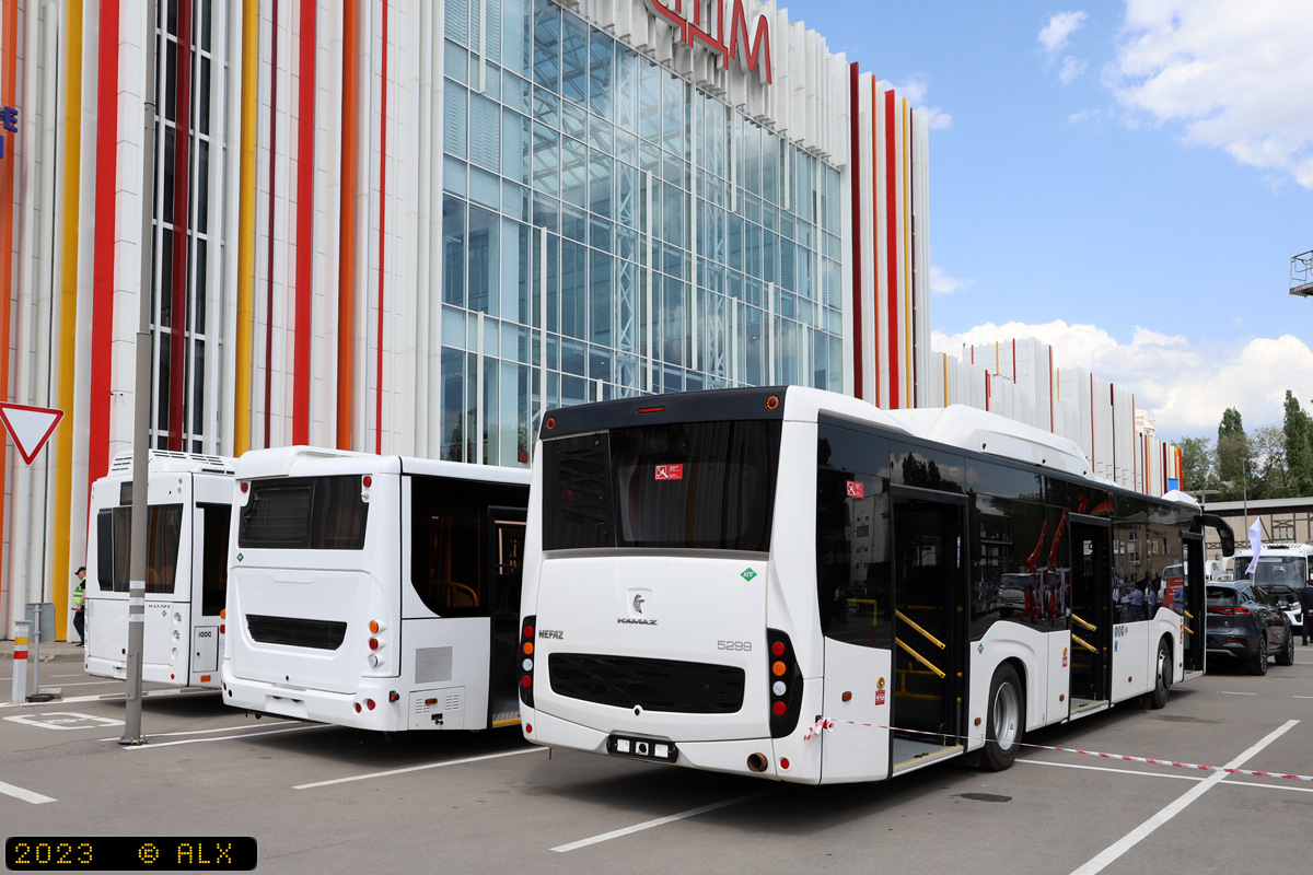 Воронежская область, НефАЗ-5299-40-57 (CNG) № К 150 КМ 136; Воронежская область — XIII Воронежский Промышленный форум 2023 и форум-выставка "Логистика Черноземья 2023"