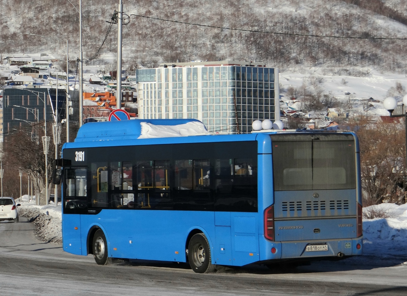 Камчатский край, Yutong ZK6890HGQ № 3191