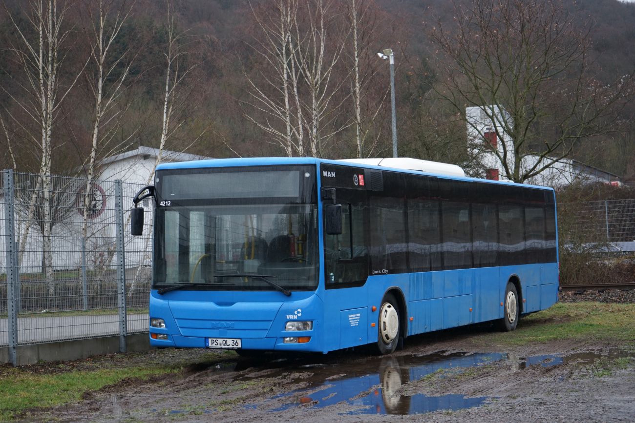Рейнланд-Пфальц, MAN A20 Lion's City Ü NÜ313 № PS-QL 36