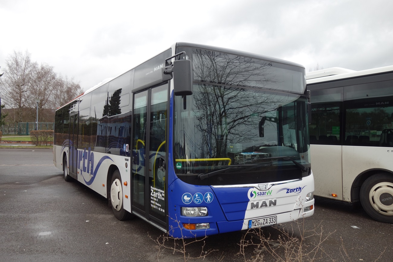 Саар, MAN A20 Lion's City Ü NÜ323 № MZG-ZA 333