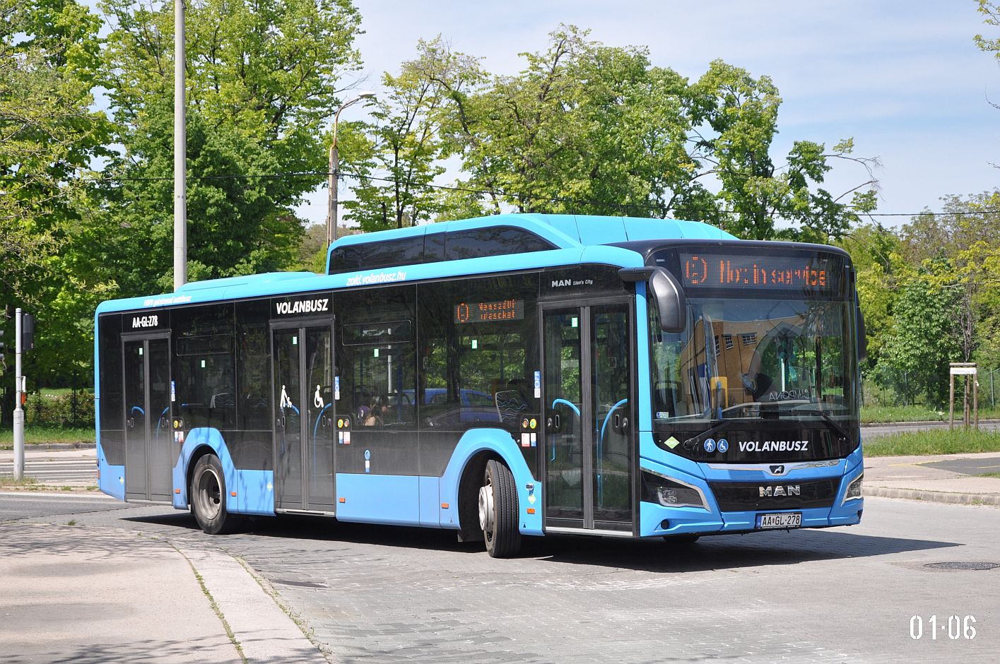 Венгрия, MAN 12C Lion's City 12 G NL320 № AA GL-278