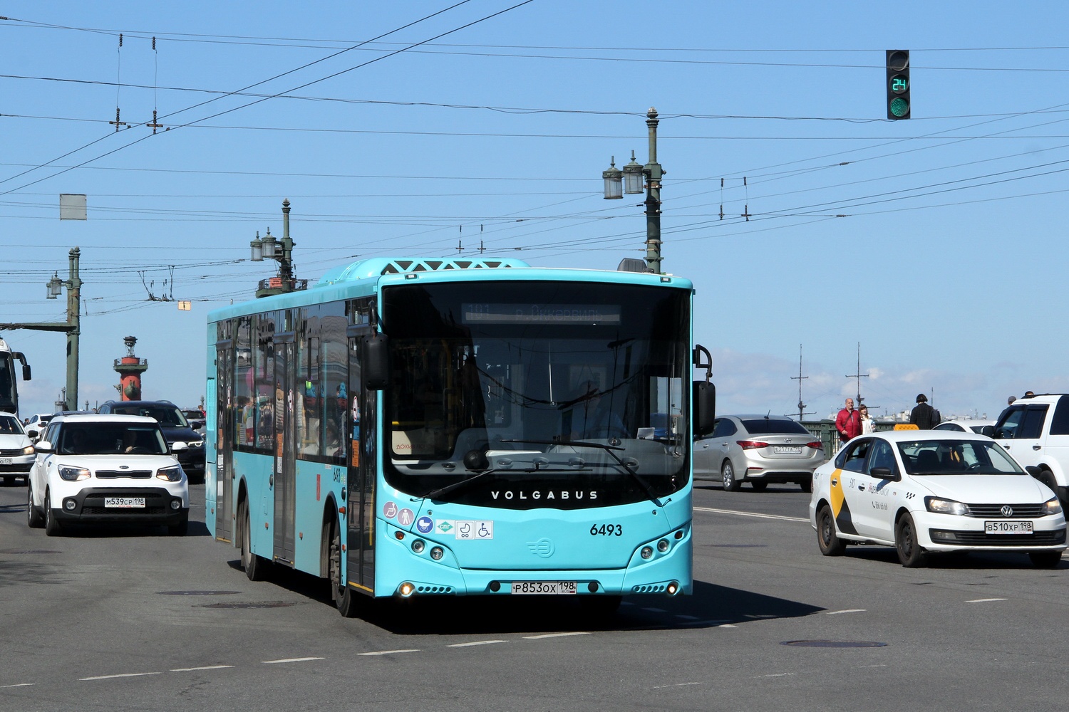 Saint Petersburg, Volgabus-5270.G2 (LNG) # 6493