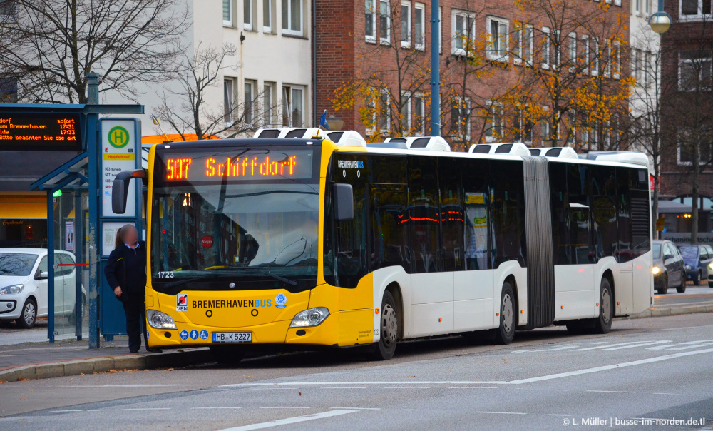 Бремен, Mercedes-Benz Citaro C2 G № 1723