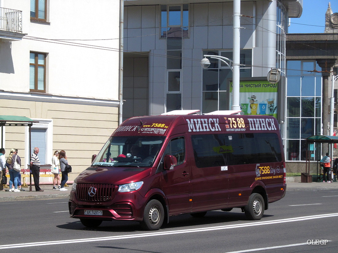 Брестская область, (модель неизвестна) № АК 7491-1