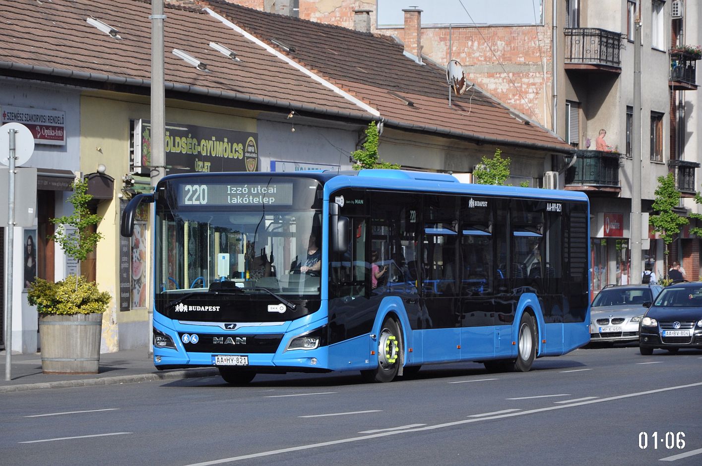 Венгрия, MAN 12C Lion's City 12 NL280 № AA HY-821