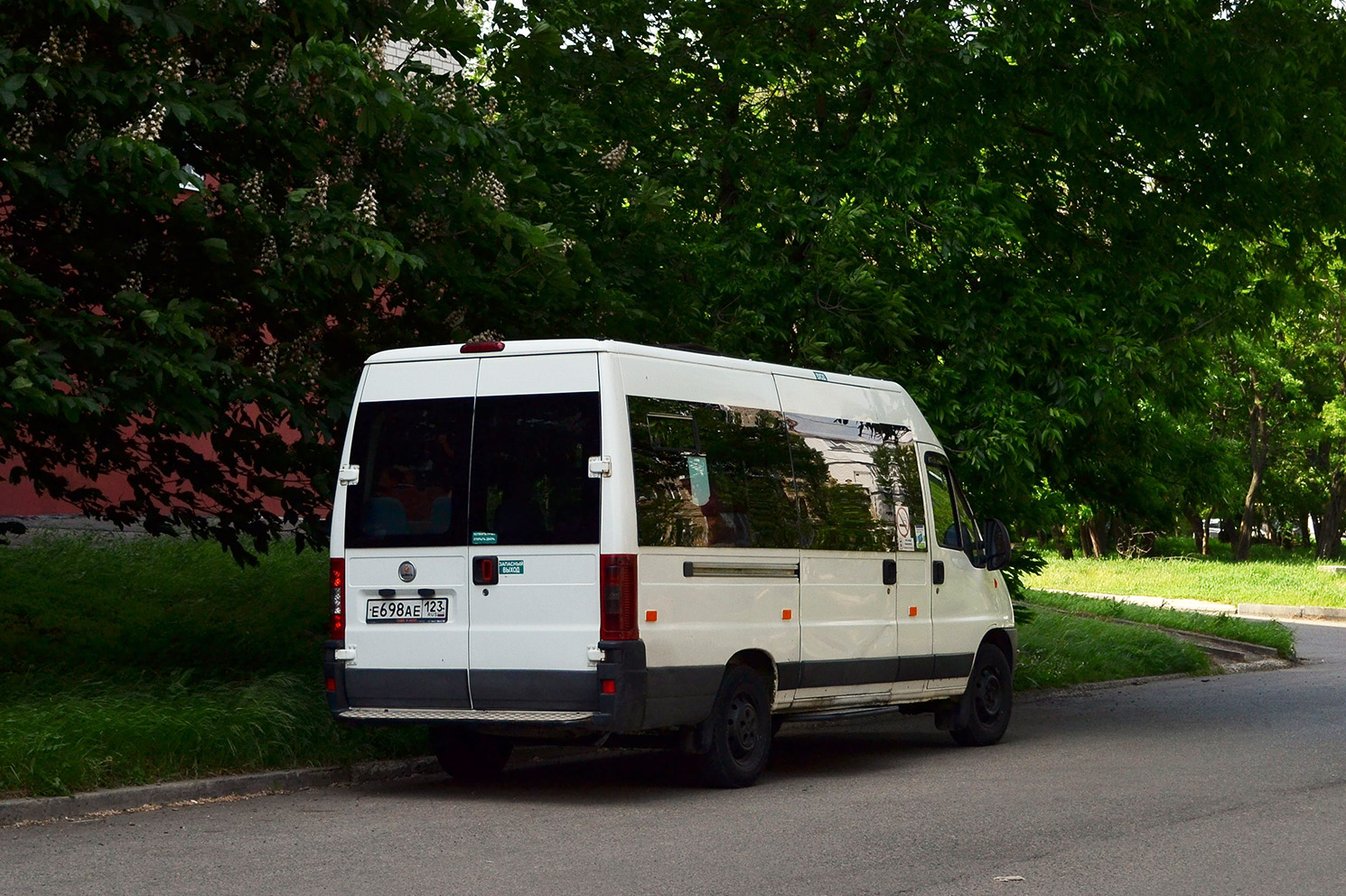 Ставропольский край, FIAT Ducato 244 [RUS] № Е 698 АЕ 123