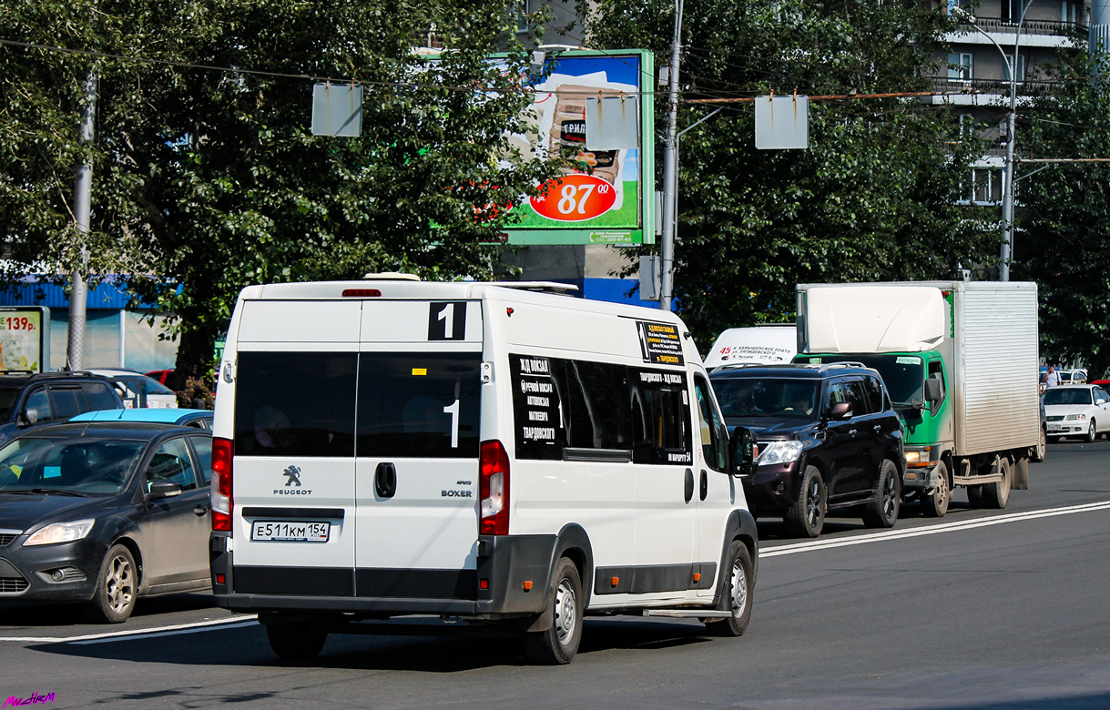 Новосибирская область, IRITO Boxer L4H2 (Z8P) № Е 511 КМ 154