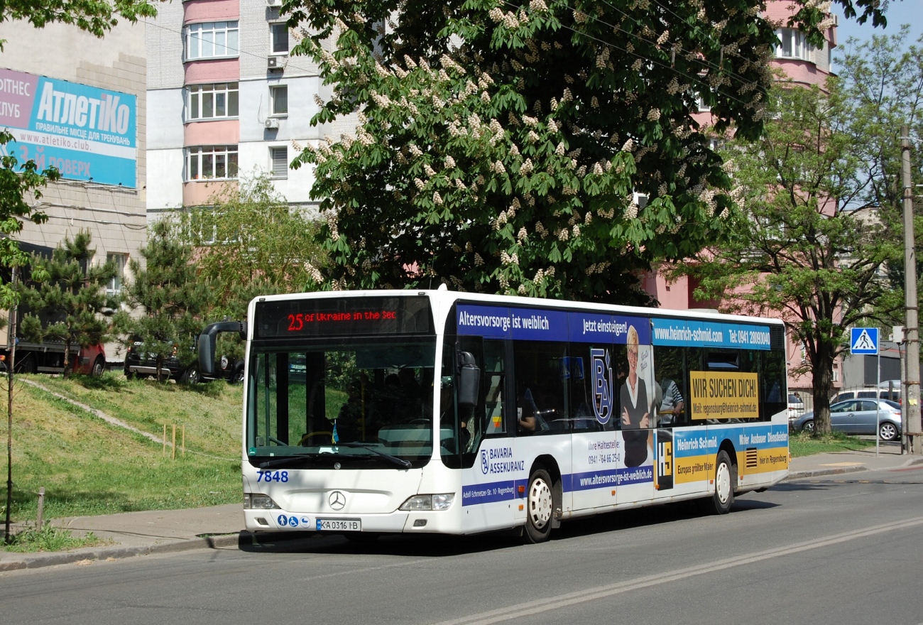 Киев, Mercedes-Benz O530MÜ Citaro facelift MÜ № 7848