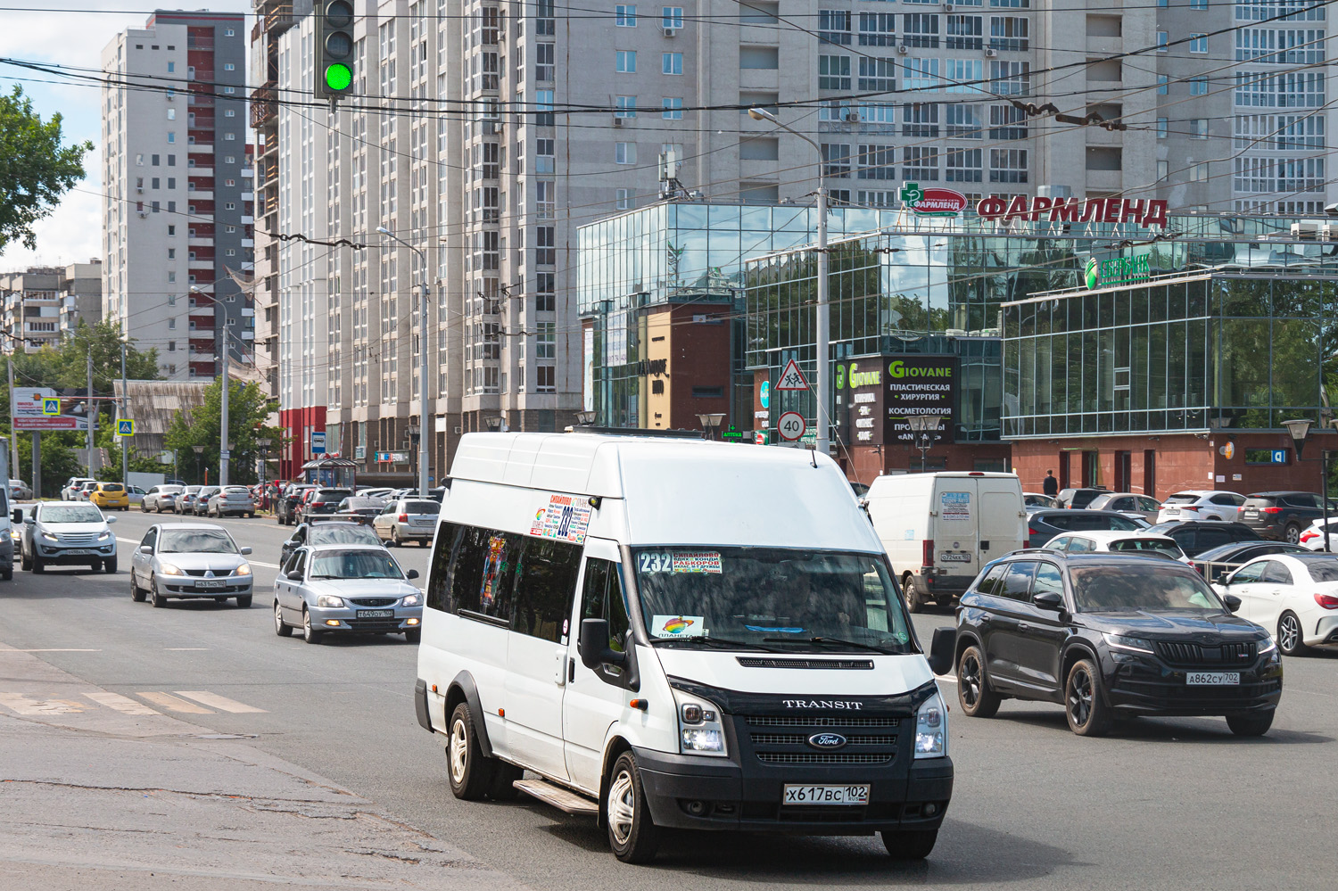 Башкортостан, Нижегородец-222702 (Ford Transit) № Х 617 ВС 102