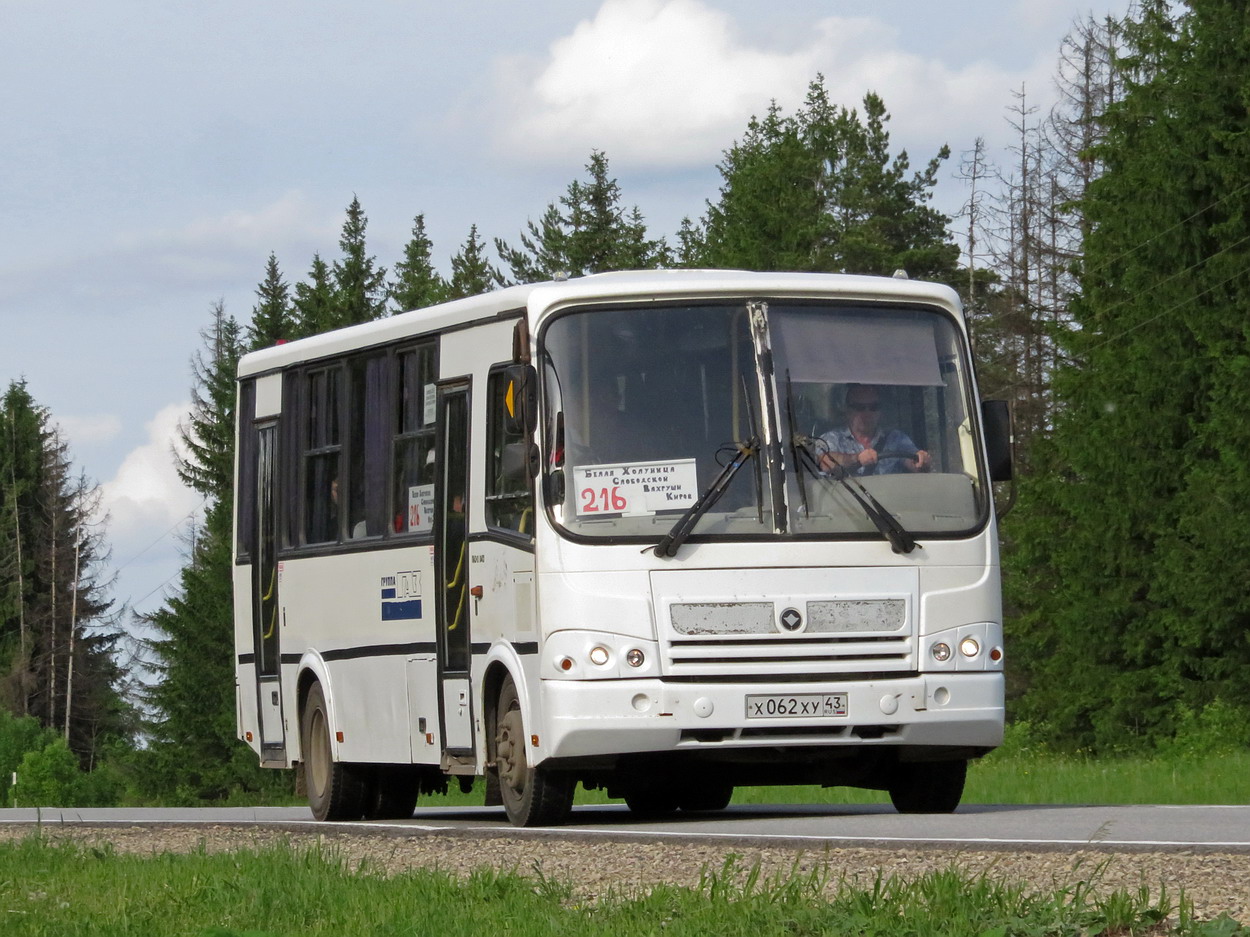Кировская область, ПАЗ-320412-05 № Х 062 ХУ 43