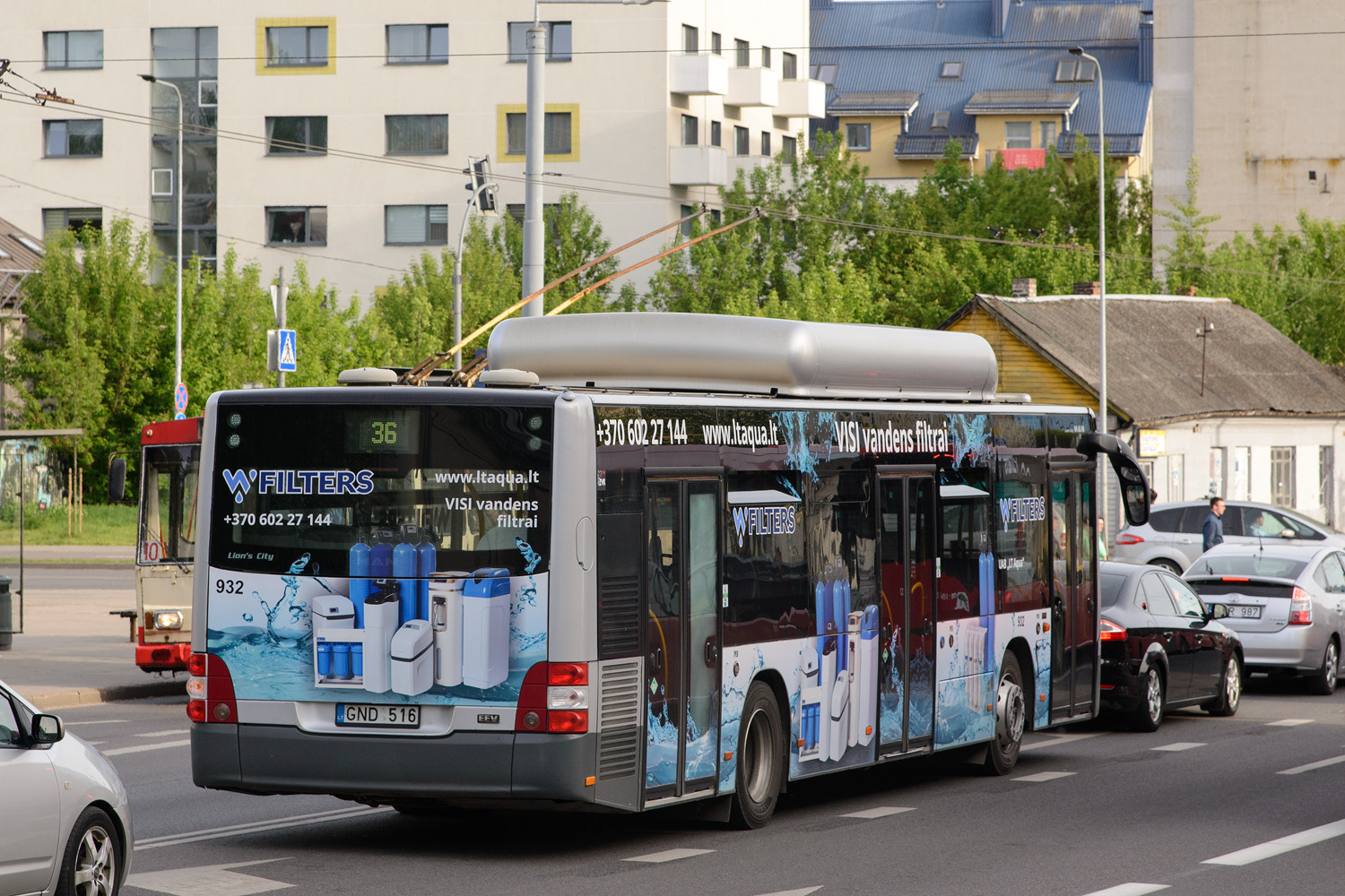 Lithuania, MAN A21 Lion's City NL273 CNG # 932
