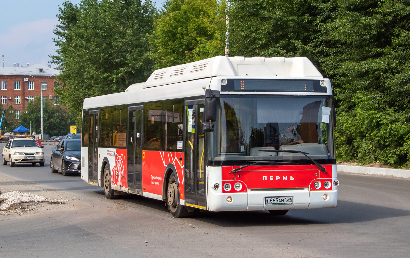 Пермский край, ЛиАЗ-5292.67 (CNG) № Н 665 АМ 159