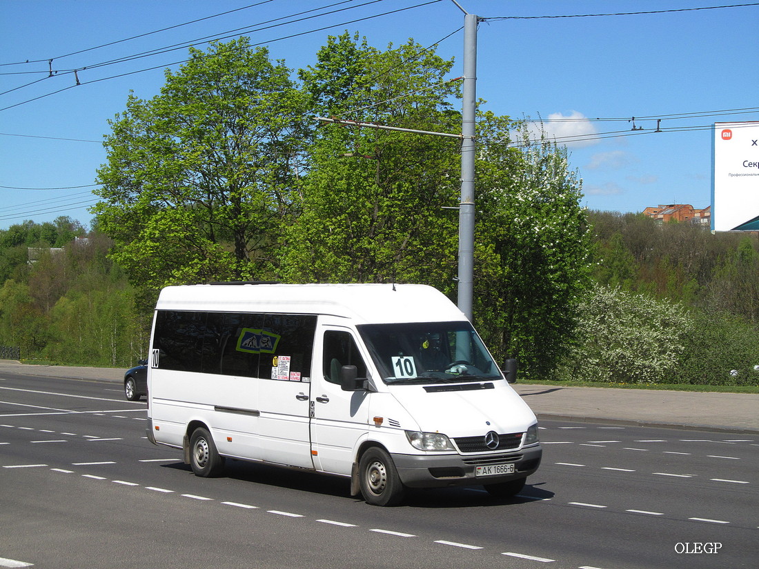 Могилёвская область, (модель неизвестна) № АК 1666-6 Могилёвская область, (модель неизвестна) № АК 1666-6