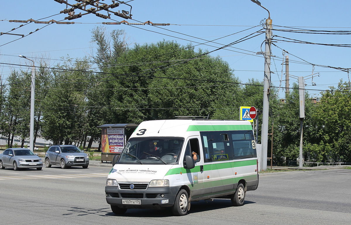 Челябинская область, FIAT Ducato 244 CSMMC-RLL, -RTL № К 107 ТХ 174 Челябинская область, FIAT Ducato 244 CSMMC-RLL, -RTL № К 107 ТХ 174
