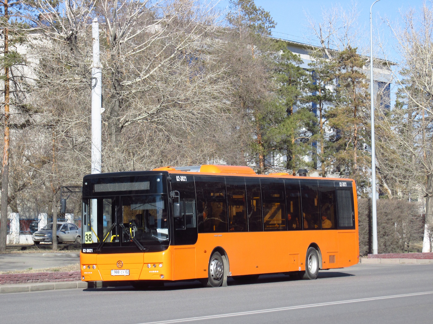 Павлодарская область, Golden Dragon XML6125CR (Hyundai Trans Auto) № G2-3021