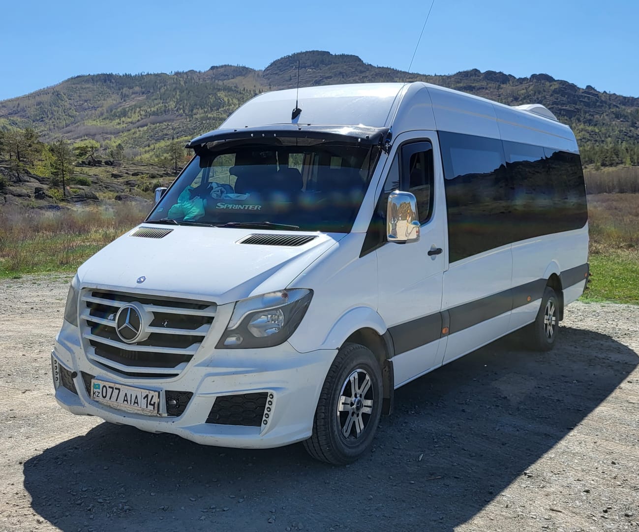 Павлодарская область, (модель неизвестна) № 077 AIA 14