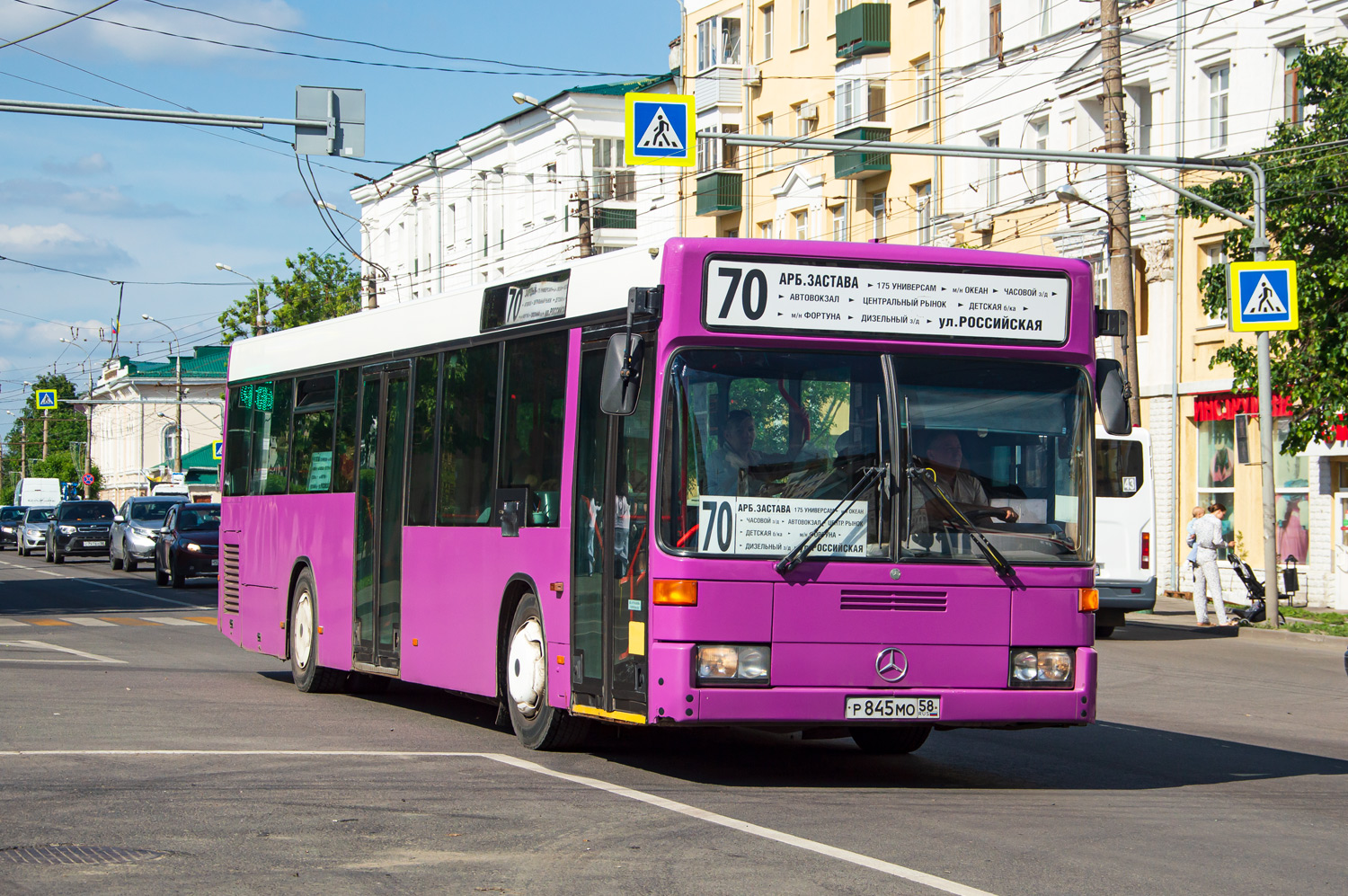 Пензенская область, Mercedes-Benz O405N2 № Р 845 МО 58
