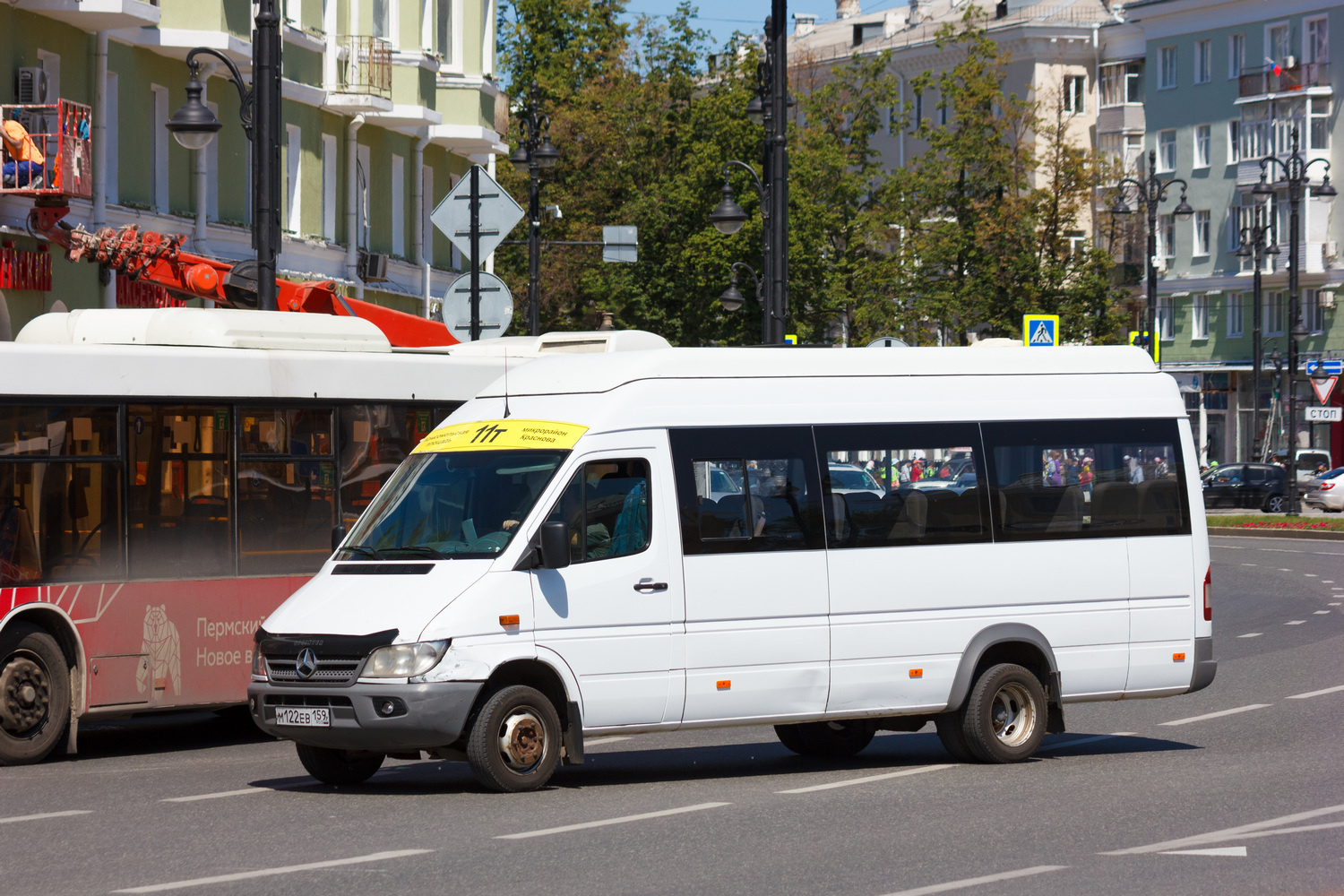 Пермский край, Луидор-223227 (MB Sprinter Classic) № М 122 ЕВ 159 Пермский край, Луидор-223227 (MB Sprinter Classic) № М 122 ЕВ 159