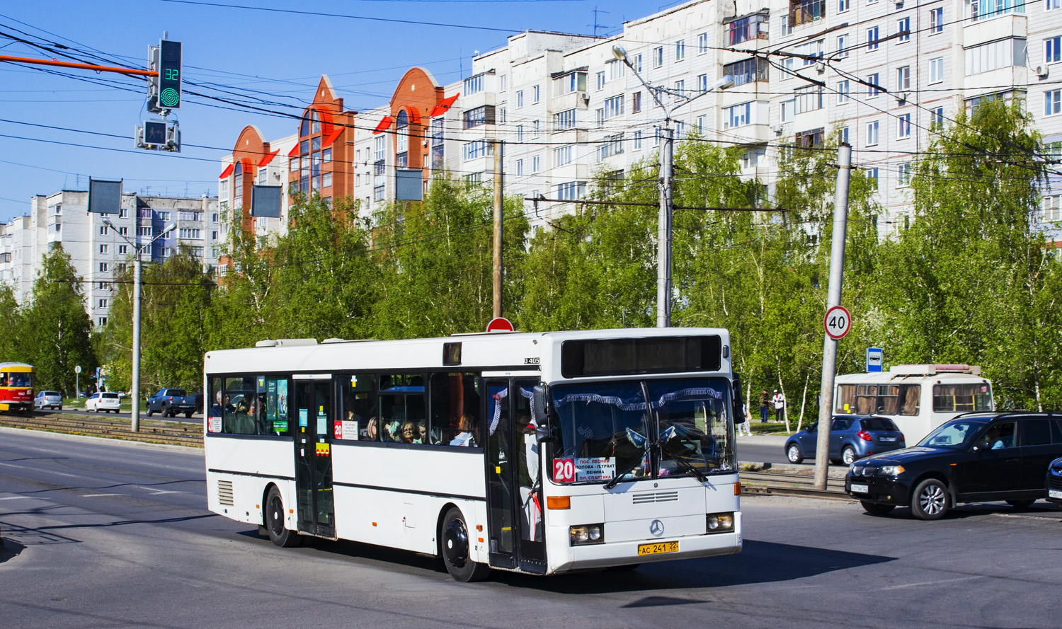 Алтайский край, Mercedes-Benz O405 (France) № АС 241 22