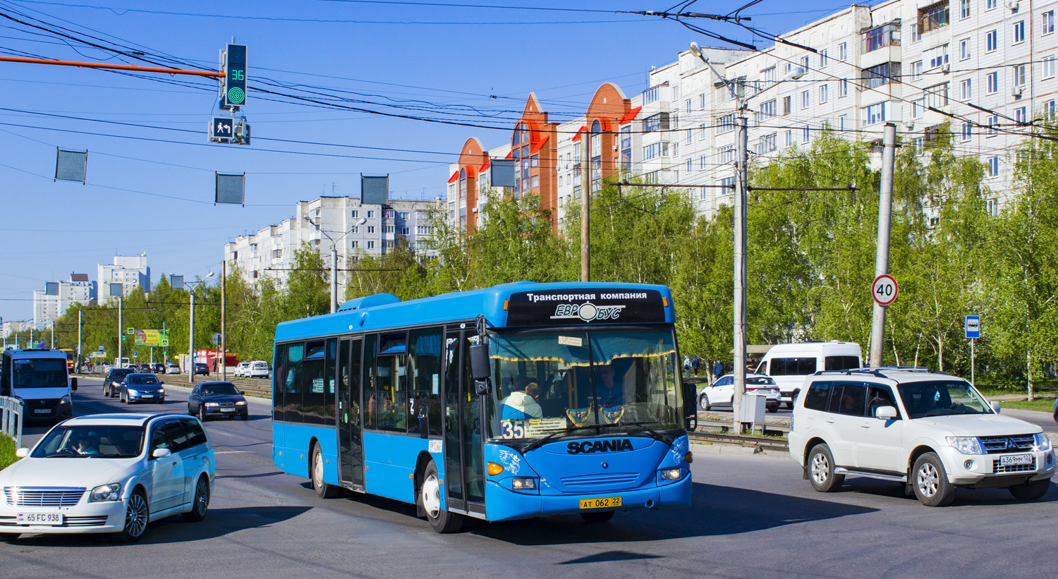 Алтайский край, Scania OmniLink I (Скания-Питер) № АТ 062 22