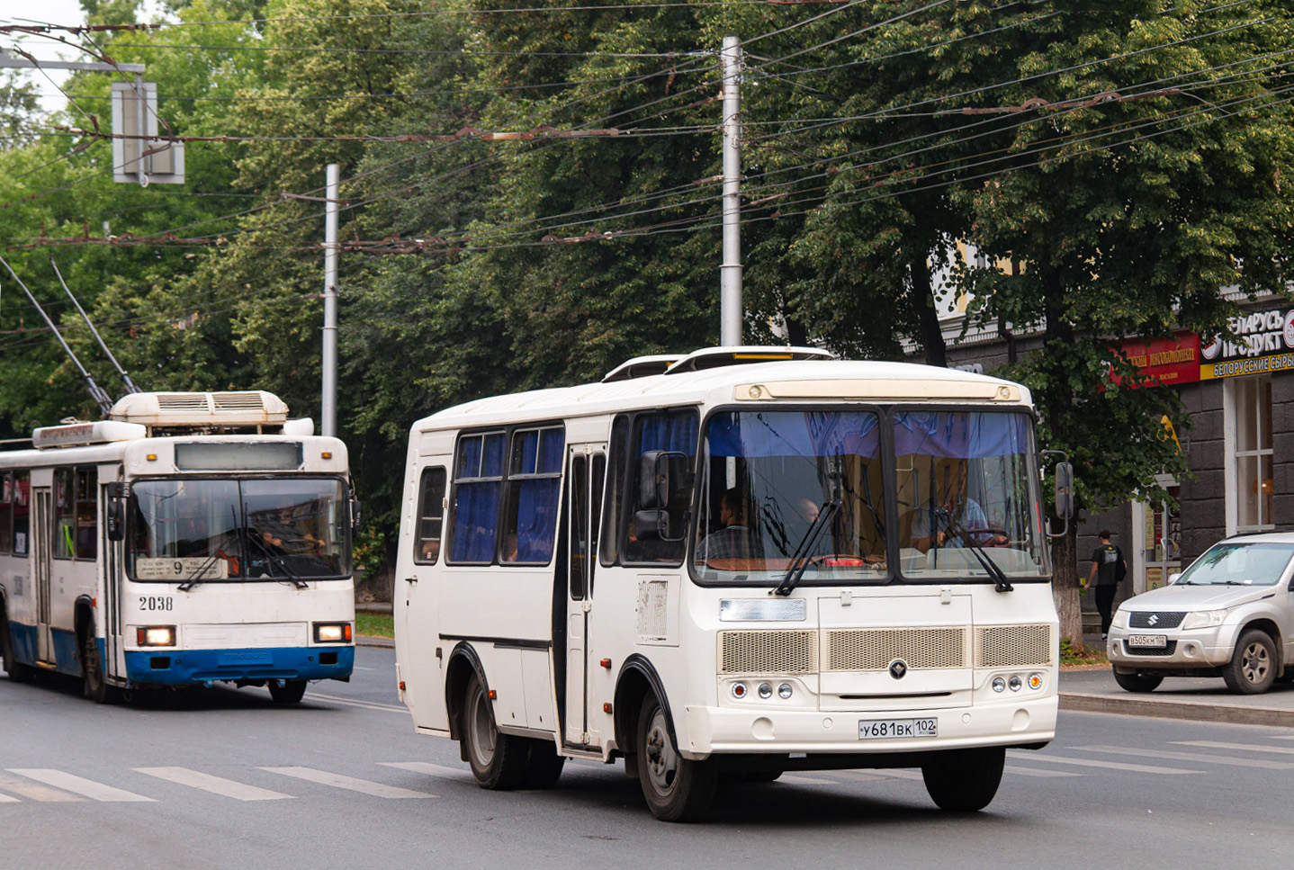 Башкортостан, ПАЗ-32053-04 № У 681 ВК 102