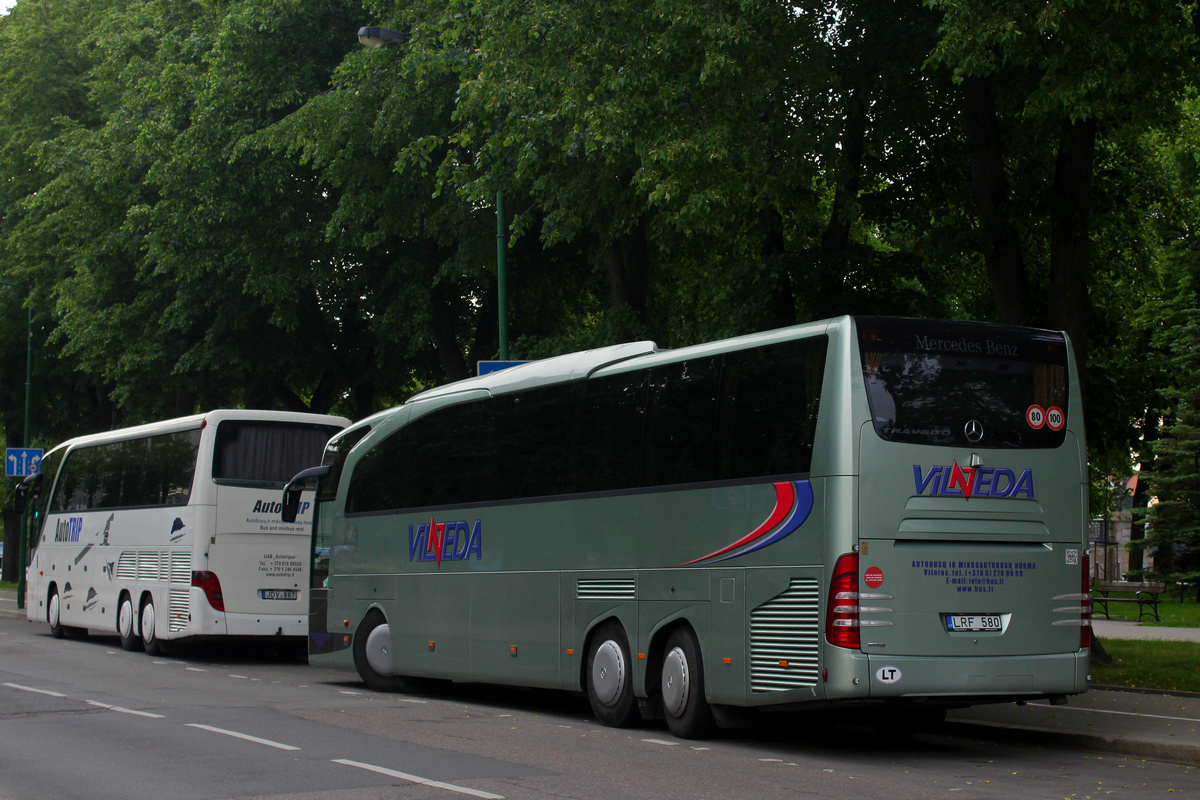 Литва, Mercedes-Benz Travego II M 16RHD facelift № LRF 580
