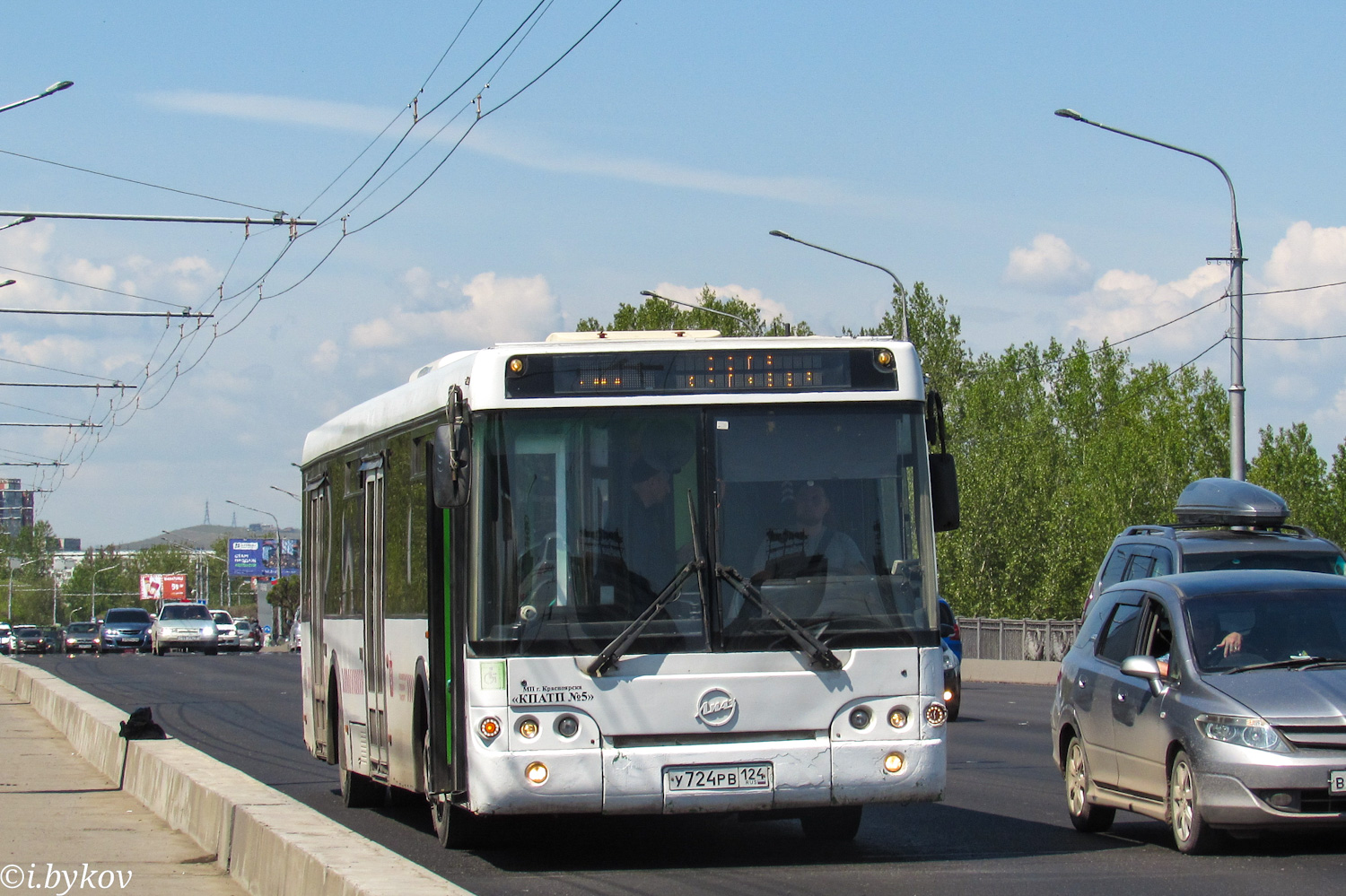 Красноярский край, ЛиАЗ-5292.21 № У 724 РВ 124