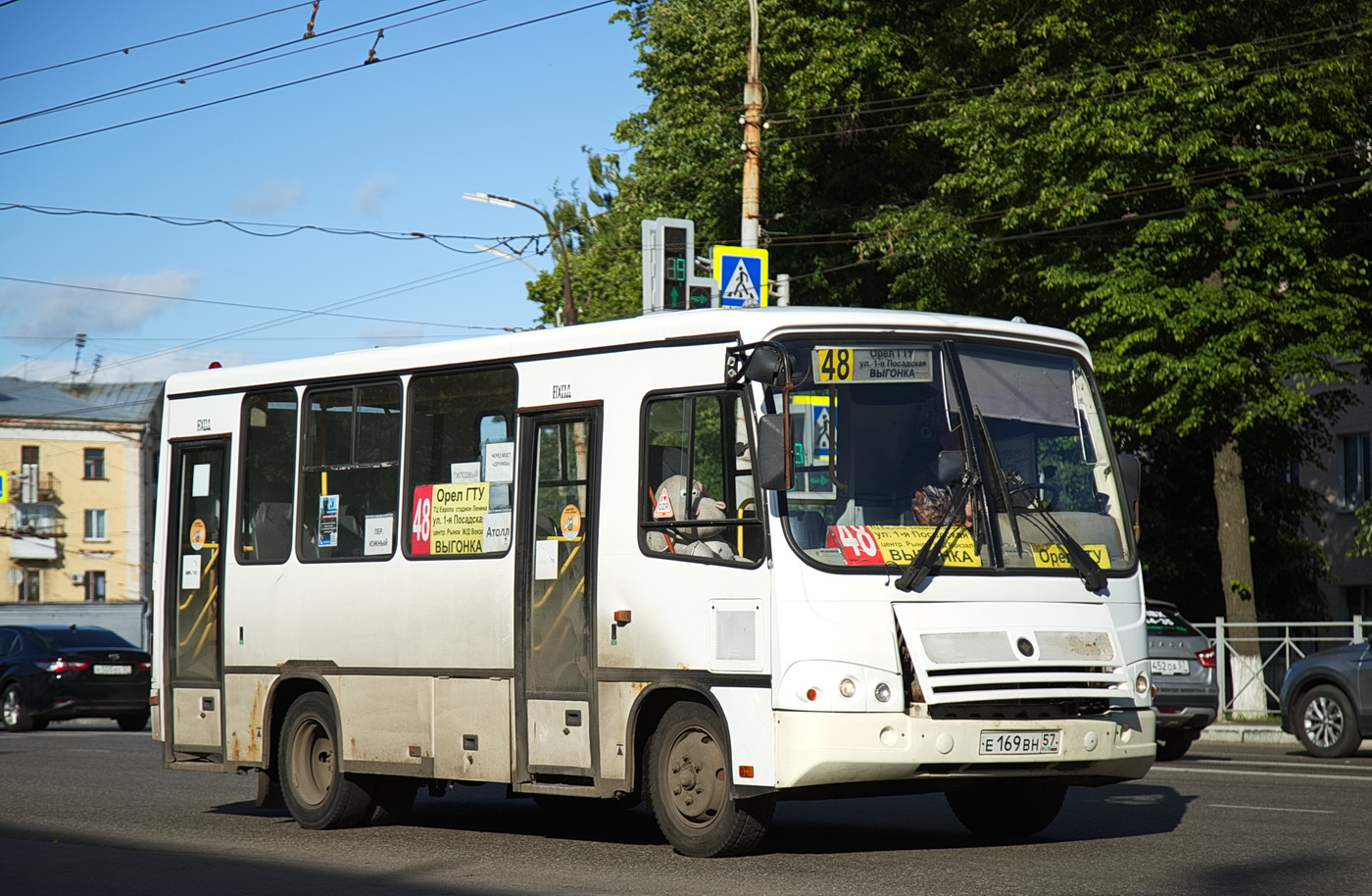 Орловская область, ПАЗ-320302-08 № Е 169 ВН 57