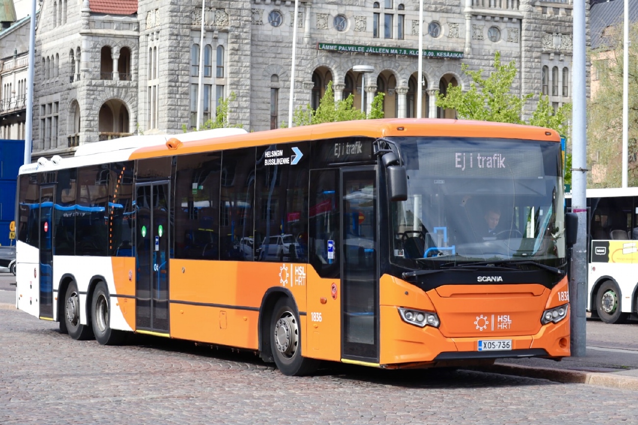 Финляндия, Scania Citywide LE Suburban № 1836