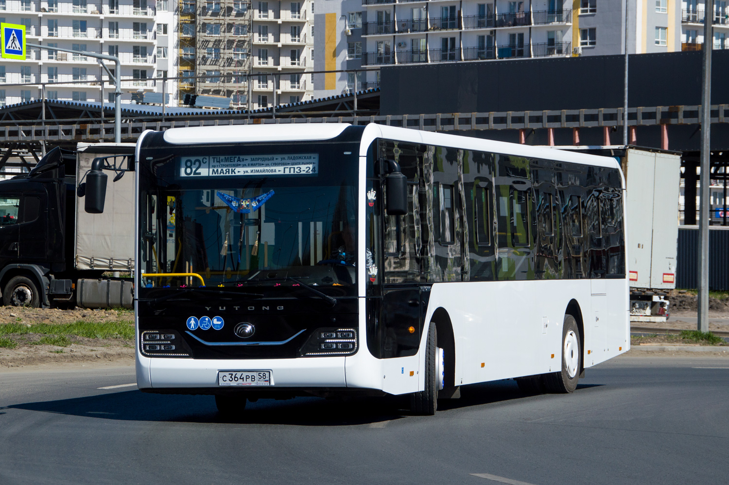 Пензенская область, Yutong ZK6116HG № С 364 РВ 58