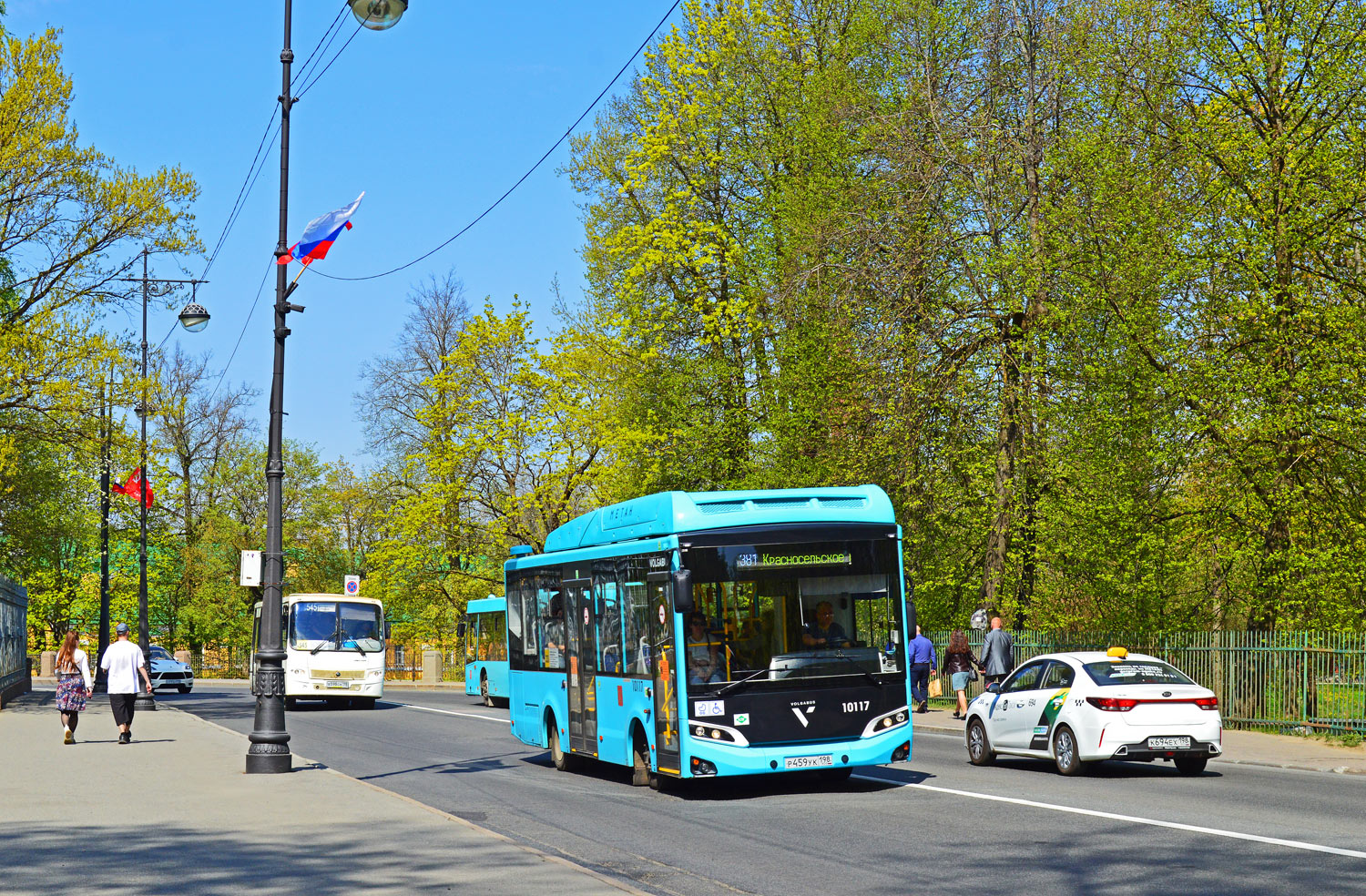 Санкт-Петербург, Volgabus-4298.G4 (CNG) № 10117