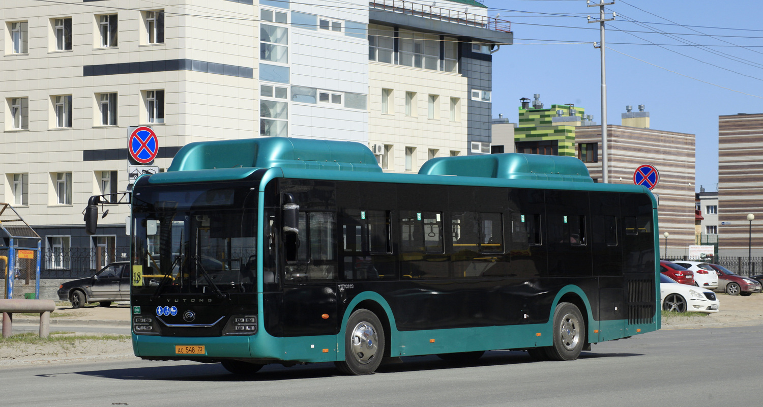 Ханты-Мансийский АО, Yutong ZK6116HG № АС 548 72
