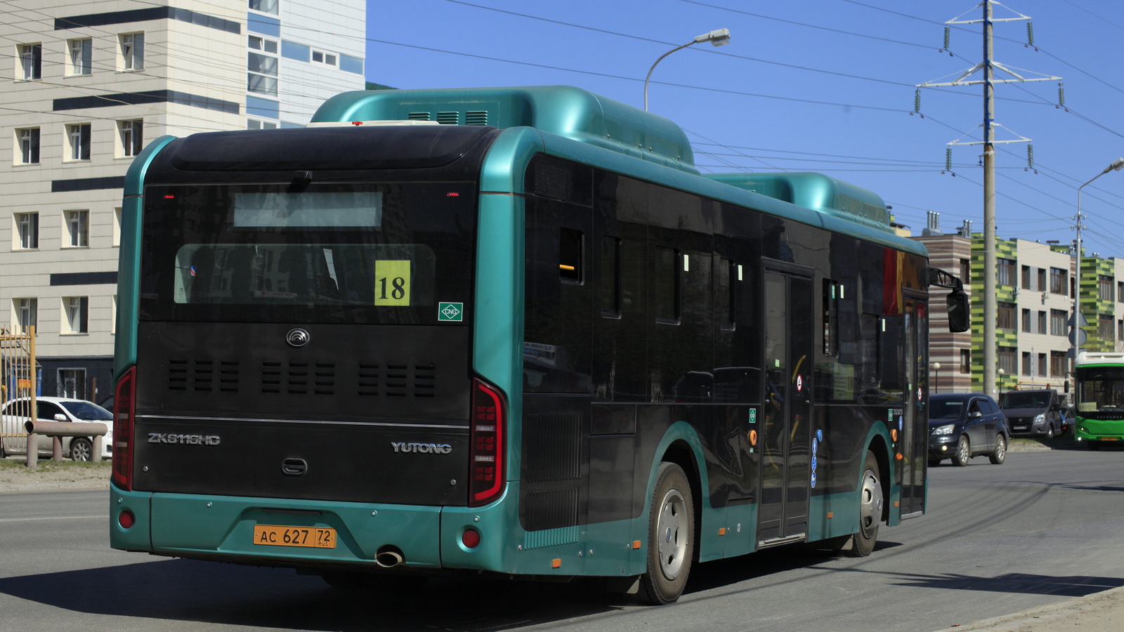 Ханты-Мансийский АО, Yutong ZK6116HG № АС 627 72