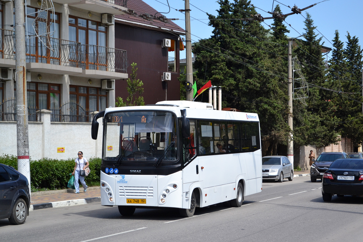 Республика Крым, СИМАЗ-2258 № АА 748 82